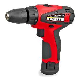 STAYER CORDLESS SCREWDRIVER DRILL WITH 2AH BATTERIES AND CHARGER PBL122K 001326 STAYER ΔΡΑΠΑΝΟΚΑΤΣΑΒΙΔΟ ΜΠΑΤΑΡΙΑΣ ΜΕ 2 X 2AH ΜΠΑΤΑΡΙΕΣ ΚΑΙ ΦΟΡΤΙΣΤΗ PBL122K 001326